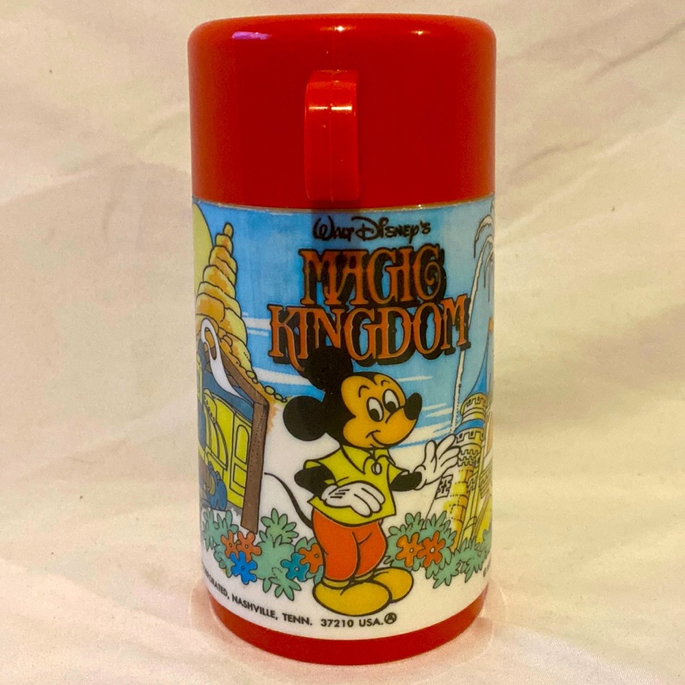 Disney Magic Kingdom thermos.